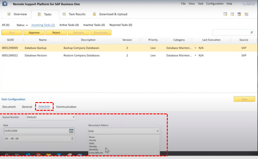 ¿Cómo configurar el RSP de SAP Business One para respaldos automáticos?.